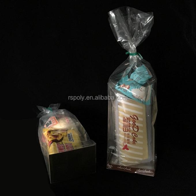 Дешевое пластиковое пакуя плоское дно Opp кладет сумку в мешки благосклонности партии обслуживания для сумки подарка виолончели пекарни печений конфеты